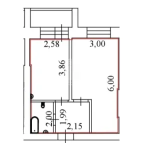 Продам 1-ю квартиру под с/о ул. Черемушная